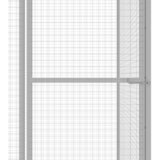  Kavez za mačke 3 x 1,5 x 1,5 m od pocinčanog čelika | Eponuda.com