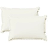  Presvlaka za jastuk 2 kom. HOUTEN Bijela 40 x 60 cm Umjetni lan - Bijela 40 x 60 cm 2 | shoptok.hr