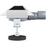  Odvod za tuš s staklenim poklopcem i 360° sifonom Crna 100 cm | shoptok.hr