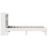 vidaXL Okvir kreveta bez madraca bijeli 90 x 200 cm masivna borovina | shoptok.hr