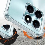 Techsuit Shockproof Clear Silicone prozirna maskica otporna na udarce za Honor X6c | shoptok.hr