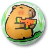  Pjenasta loptica za igru sa motivom Kapibare 6.5 cm - uzorak šaljemo nasumično | shoptok.hr