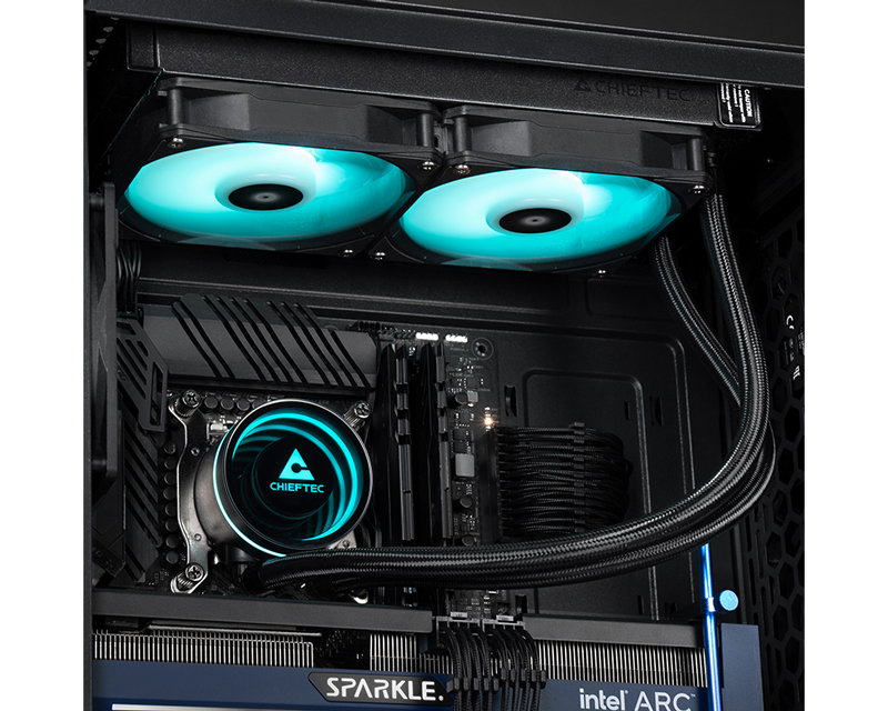 Chieftec Iceberg 240mm A-RGB vodeno hlađenje za INTEL/AMD procesore | shoptok.hr