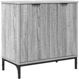 vidaXL Kopalniška omara za umivalnik Siva sonoma 60.5 x 33.5 x 61 cm | Shoptok.si