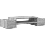  Stalak za monitor s pohranom boja hrasta 70 x 27 x 15 cm drveni | Eponuda.ba