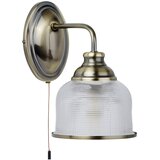 Searchlight Bistro Notranja stenska svetilka z 1 lučjo, antična medenina, E27, (22100547) | Shoptok.si