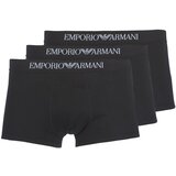 Emporio Armani boksarice CC722-PACK DE 3 Črna | Shoptok.si