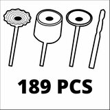 Einhell TC-MG 135 E, Set za brušenje i graviranje - (4419169) | ePonuda.com