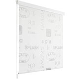 vidaXL Rolo zastor za tuš 160 x 240 cm s raznim natpisima Cijene
