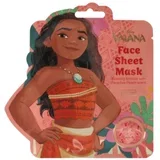 Disney Vaiana pink sheet maska za lice 20 ml