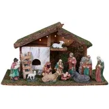 Denis Toys Božićno selo sa LED svetlom 47cm