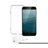 QDOS Za?etni paket etui za iPhone SE/8/7/6 Zaš?ita zaslona Omrežni polnilec, Prozorno, (21153696) | Shoptok.si