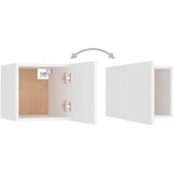  6-dijelni set TV ormarića bijeli od konstruiranog drva | shoptok.hr