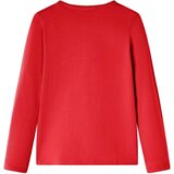  Dječja majica dugih rukava crvena 116 | shoptok.hr
