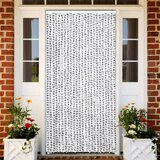 vidaXL Zavesa proti mrčesu sv. siva in temno siva 100x200 cm šenilja, (21081420) | Shoptok.si