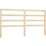  Uzglavlje za krevet 206 x 4 x 100 cm od masivne borovine | shoptok.hr