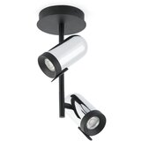 Faro 43534 - Spot svetiljka ORLEANS 2xGU10/8W/230V srebrna/crna Cene