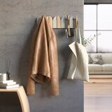 Umbra Bež/v naravni barvi jeklen stenski obe&amp;scaron;alnik 43 cm Saloon &amp;ndash; Slike