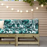 vidaXL Kutna vrtna sofa od impregnirane borovine Cijene