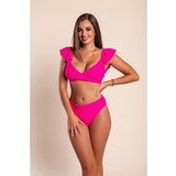Fenzy Dvodelne Kopalke Z Volančki, Fuksija | Shoptok.si