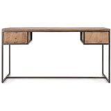 BIZZOTTO Pisalna miza z mizno ploščo iz akacije 60x150 cm Elmer – | Shoptok.si