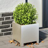 vidaXL Vrtna sadilice 2 kom antracit 30x30x30 cm od nehrđajućeg čelika Cijene