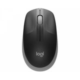 Logitech m190 full-size wireless crni miš cene
