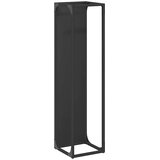  Stalak za drva crni 25x25x100 cm hladno valjani čelik | Eponuda.com