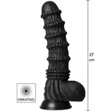 Hidden Desire Extreme Vibrating Dragon Monster Dildo Black | Shoptok.si