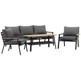 Venture Home Brasilia vrtna lounge garnitura, crna | shoptok.hr