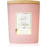 Krab Magic Wood Vanilla Sugar dišeča sveča 300 g