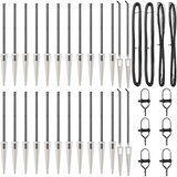  Stup za ogradu 26 pcs Siva 3,2 x 3,2 x 105 cm | shoptok.hr