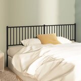 vidaXL Metalno uzglavlje crno 193 cm Cijene