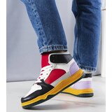 Gemre Black and Red High-Top Sneakers Elizabeth | shoptok.hr