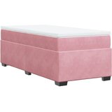 Box spring krevet s madracem ružičasti 80 x 200 cm baršunasti | shoptok.hr