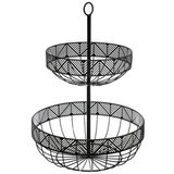  za Voće 5five Simply Smart Crna Metal 30 x 30 x 42 cm | shoptok.hr