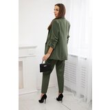Kesi Włoski Elegant set of jackets and trousers khaki | Shoptok.si