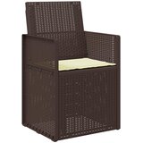  Jastučići za sjedenje 2 pcs Krema 47 x 36 x 2 cm Poliester | Eponuda.com