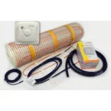 Podno grejanje: set ldts 160 + ft 105 mreža 1280W 230V 8 m² + elektronski termostat