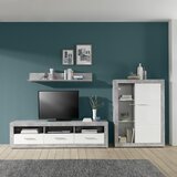 Mömax tv-element malta, siva, bela | Shoptok.si