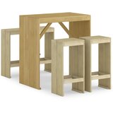 5-dijelni vrtni barski set od impregnirane borovine | Eponuda.com