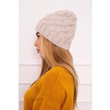 Kesi Cap with fleece Agnieszka K239 light beige | ePonuda.com