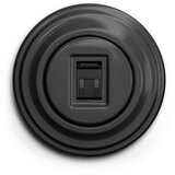  Reblig - Retro data utičnica sa okvirom u antracit boji | Eponuda.com