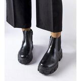 Gemre Black massive ankle boots Petronio | Shoptok.si