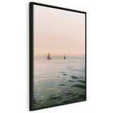  Slika - South Wind (1 Part) Vertical 60x90 U crnom drvenom okviru | shoptok.hr