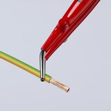 Knipex precizna pinceta - prava, 1000V vde izolovana - pod 30° (92 47 01)