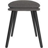  Stolček za noge temno siv 45x29,5x35 cm blago, (20983707) | Shoptok.si