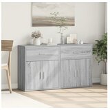vidaXL Komoda 2 kom siva boja hrasta 60x31x70cm od konstruiranog drva Cijene