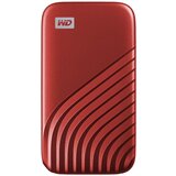 Western Digital Zunanji prenosni disk WD My Passport SSD USB-C, 1 TB, rdeča Cene