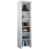 XORA stoječ regal 52/200/36 cm bela, hrast artisan | Shoptok.si
